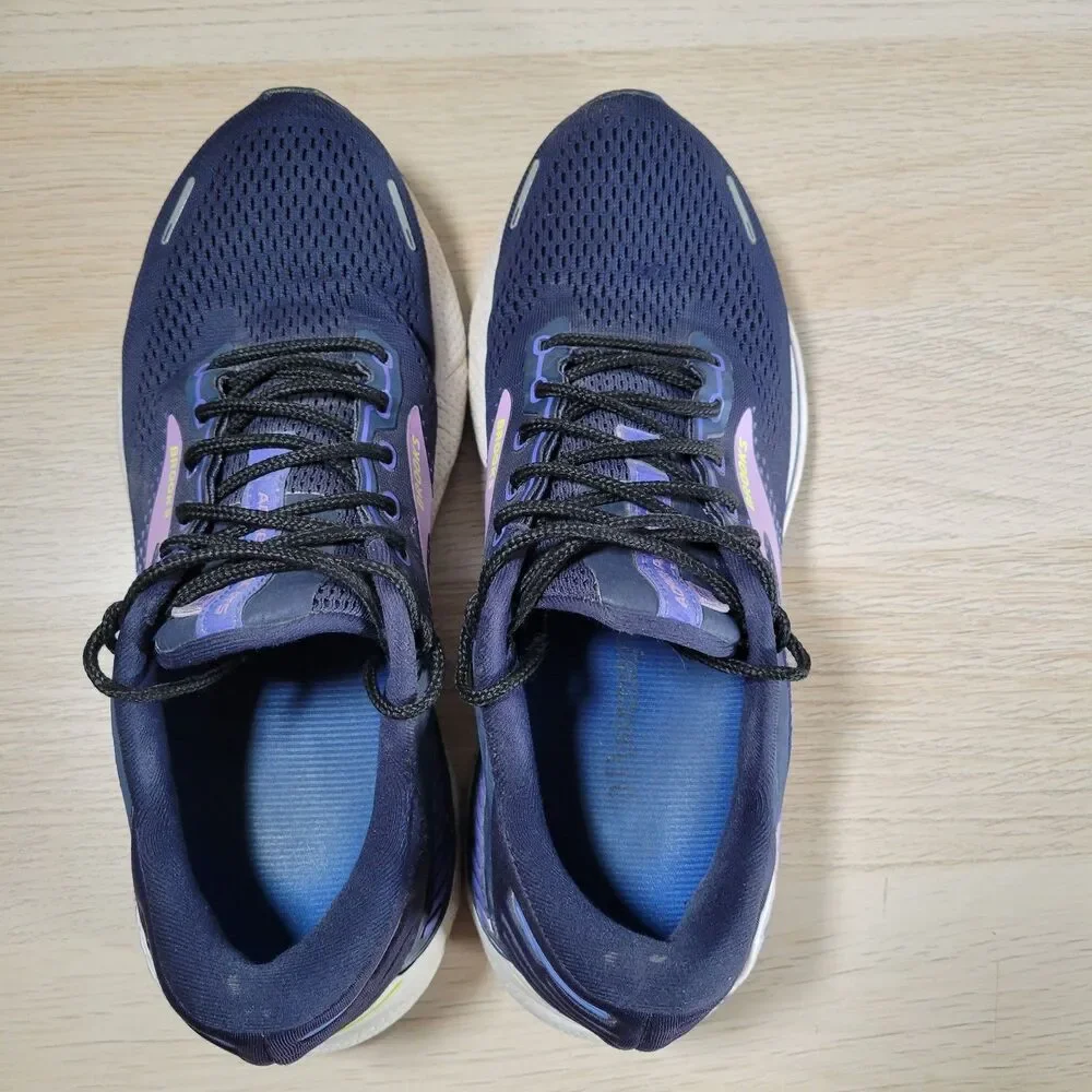 Brooks Adrenaline GTS22 Running Shoes Peacoat/Blue Iris Womens 10.5 Sneakers